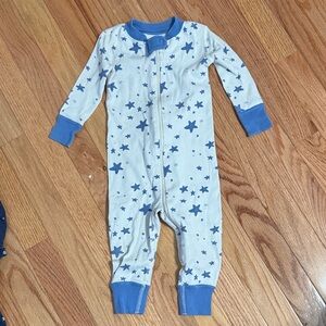 Hanna Andersson Blue Star Pajama Set